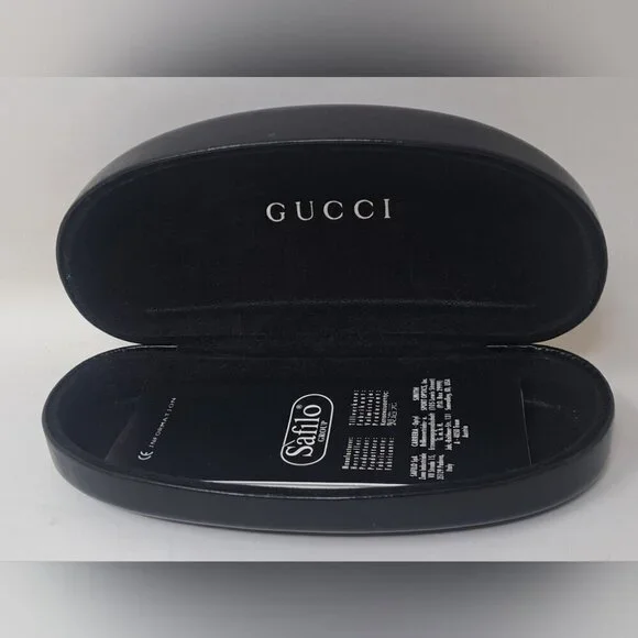 NWT Gucci Women's Sunglasses Vintage Y2K Wrap Havana Blue GG1420/S 65-13-115 - Picture 14 of 15